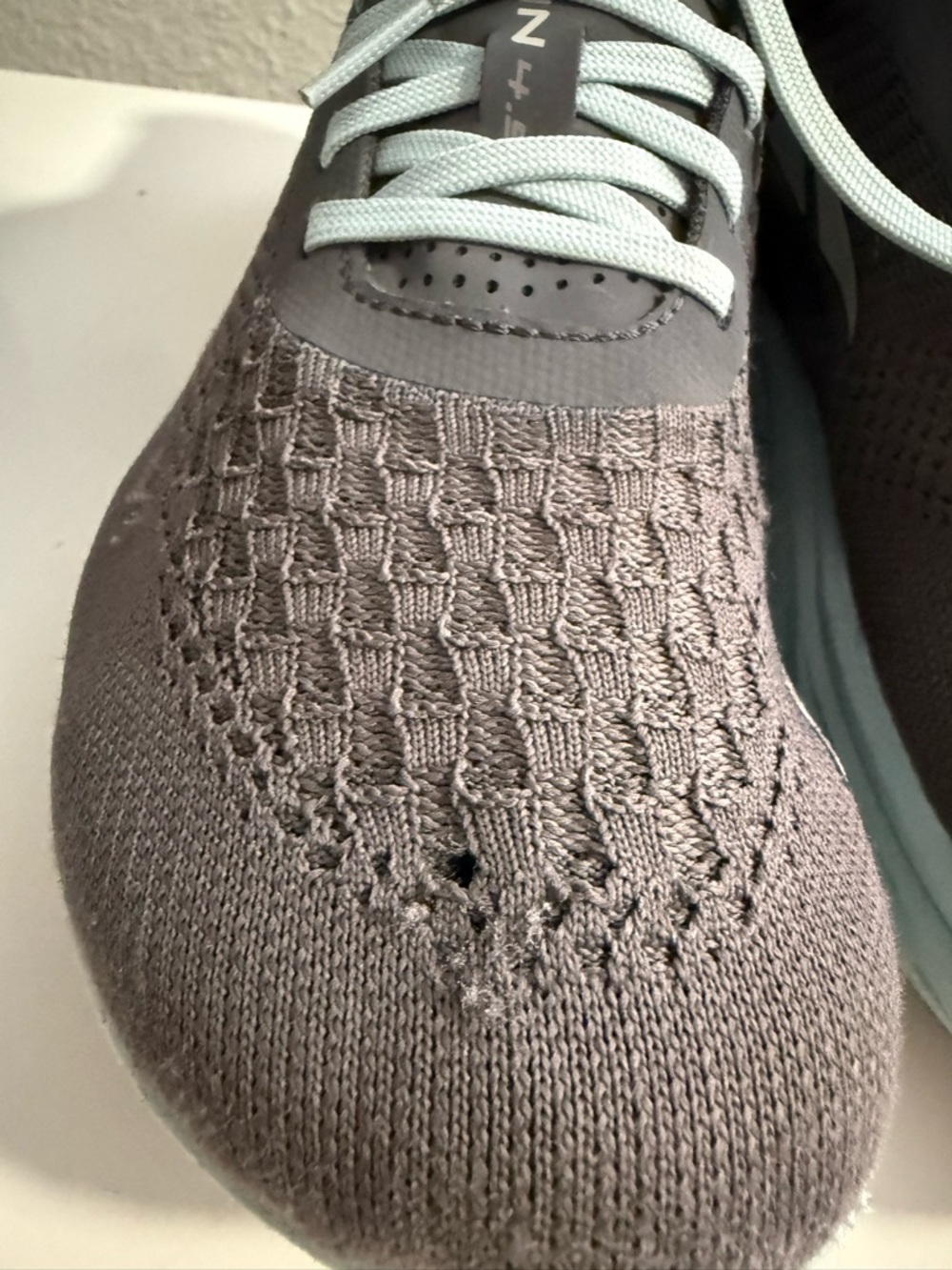 Altra women size 10.5 Torin 4.5 plush Women's Gray and Lavender Quantic Knit - Picture 6 of 6